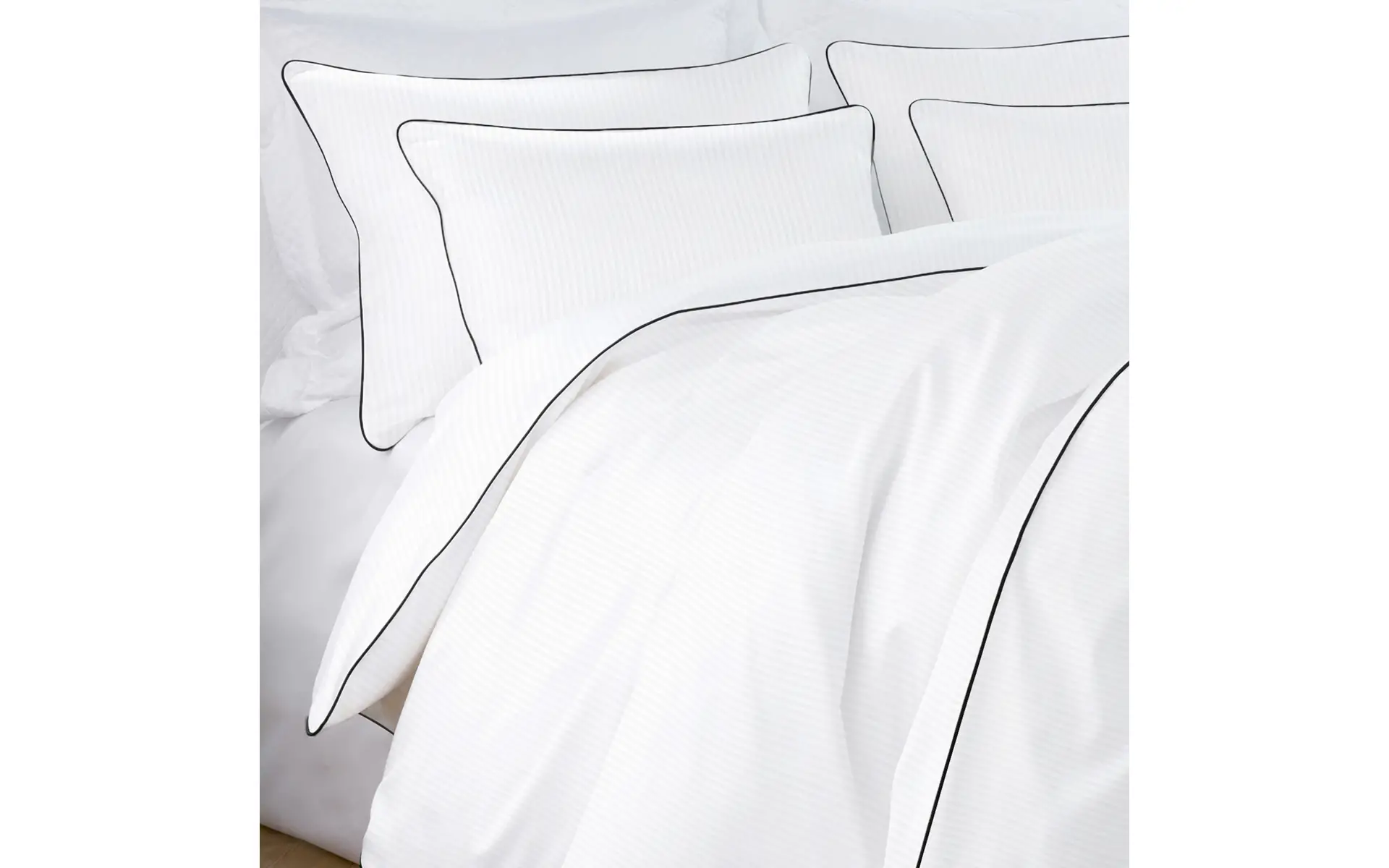 parure-lit-santorini-damasse-blanc-noir-1